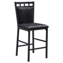  Homelegance Olney 5275-36 5 Pcs Counter Height Dining Set - Black IMAGE 6