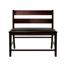  Homelegance Mantello 5547-24BH Counter Height Bench with Back IMAGE 1