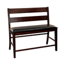 Homelegance Mantello 5547-24BH Counter Height Bench with Back IMAGE 2