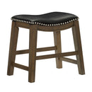  Homelegance Ordway 5682BLK-18 18 Dining Stool, Black IMAGE 2