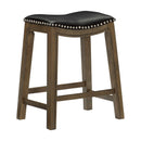  Homelegance Ordway 5682BLK-24 24 Counter Height Stool, Black IMAGE 2
