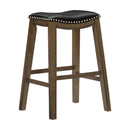  Homelegance Ordway 5682BLK-29 29 Pub Height Stool, Black IMAGE 2