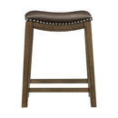 Homelegance Ordway 5682BRW-24 24 Counter Height Stool, Brown IMAGE 1