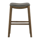 Homelegance Ordway 5682GRY-29 29 Pub Height Stool, Grey IMAGE 1