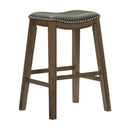  Homelegance Ordway 5682GRY-29 29 Pub Height Stool, Grey IMAGE 2