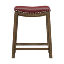  Homelegance Ordway 5682RED-24 24 Counter Height Stool, Red IMAGE 1