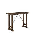  Homelegance Bracknell 5686-32 3-Piece Pack Counter Height Set - Brown Cherry IMAGE 3