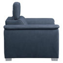  Manufacturer Color_Blue -- Homelegance Ferriday Stationary Fabric Chair IMAGE 3