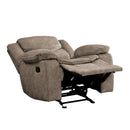  Homelegance Bastrop 8230FBR-1 Glider Reclining Chair IMAGE 4