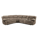  Manufacturer Color_Brown Fabric -- Bastrop 8230FBR*SC 3 pc Sectional with Right Console IMAGE 1