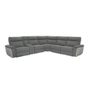 Homelegance Maroni Power Reclining Leather Match 6 pc Sectional - Maison Elegance Furniture LLC