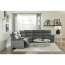 Homelegance Maroni Power Reclining Leather Match 6 pc Sectional - Maison Elegance Furniture LLC