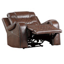 Manufacturer Color_Brown Motion Type_Power -- Putnam 9405BR-1PW Power Reclining Chair IMAGE 4