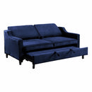  Homelegance Adelia 9428NV-3CL Convertible Studio Sofa with Pull-out Bed IMAGE 4