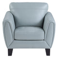  Manufacturer Color_Aqua -- Homelegance Spivey Stationary Leather Match Chair IMAGE 1