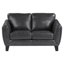  Manufacturer Color_Dark grey -- Spivey 9460DG-2 Love Seat IMAGE 1