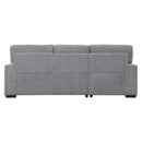  Manufacturer Color_Grey -- Homelegance Morelia Fabric 2 pc Sectional IMAGE 6
