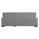  Manufacturer Color_Grey -- Homelegance Morelia Fabric 2 pc Sectional IMAGE 5