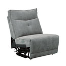  Homelegance Tesoro 9509DG-3PWH* Power Double Reclining Sofa with Power Headrests and USB Ports IMAGE 8