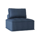  Homelegance Ulrich 9545BU-1 Modular Chair with Removable Bolster IMAGE 2