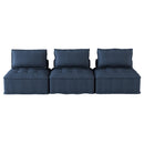  Homelegance Ulrich 9545BU-3* Sofa IMAGE 1