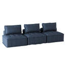  Homelegance Ulrich 9545BU-3* Sofa IMAGE 2