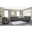  Manufacturer Color_Grey -- Madrona Hill 9989GY-3 Double Reclining Sofa IMAGE 5