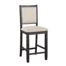 Homelegance Asher 5800BK-24 Counter Height Chair IMAGE 2