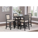  Homelegance Asher 5800BK-24 Counter Height Chair IMAGE 3