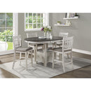  Homelegance Junipero 2423W-36 Round / Oval Counter Height Table with Storage Base IMAGE 4