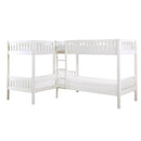  Homelegance Galen B2053CNW-1* Corner Bunk Bed IMAGE 1