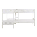  Homelegance Galen B2053CNW-1* Corner Bunk Bed IMAGE 2