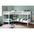  Homelegance Galen B2053CNW-1* Corner Bunk Bed IMAGE 3