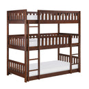 Homelegance Rowe B2013TTTDC-1* Triple Bunk Bed IMAGE 1