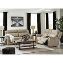  Manufacturer Color_Sand -- Next-Gen DuraPella 5930218 Power Reclining Loveseat with Console and Adjustable Headrest IMAGE 14