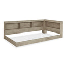  Size_Twin -- Signature Design by Ashley Oliah Bookcase Bed with Storage IMAGE 4