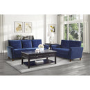  Manufacturer Color_Blue -- Homelegance Dunleith Stationary Fabric Loveseat IMAGE 5