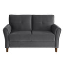  Manufacturer Color_Grey -- Dunleith 9348GRY-2 Love Seat IMAGE 1