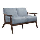  Homelegance Carlson 1032BGY-2 Love Seat IMAGE 2