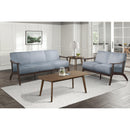 Homelegance Carlson 1032BGY-2 Love Seat IMAGE 4