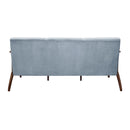  Manufacturer Color_Blue grey -- Homelegance Carlson Stationary Fabric Sofa IMAGE 3