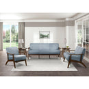  Manufacturer Color_Blue grey -- Homelegance Carlson Stationary Fabric Sofa IMAGE 5