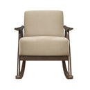  Manufacturer Color_Light brown -- Homelegance Waithe Rocking Fabric Chair IMAGE 2