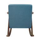  Manufacturer Color_Blue -- Waithe 1034BU-1 Rocking Chair IMAGE 4