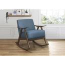  Manufacturer Color_Blue -- Waithe 1034BU-1 Rocking Chair IMAGE 5