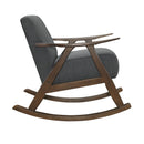  Manufacturer Color_Dark grey -- Waithe 1034DG-1 Rocking Chair IMAGE 3