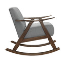  Manufacturer Color_Grey -- Waithe 1034GY-1 Rocking Chair IMAGE 3