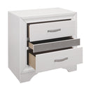 Color_White -- Luster 1505W-4 Night Stand IMAGE 3