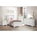  Size_Twin -- Lana 1556WT-1* Twin Bed with LED Lighting IMAGE 3