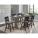  Homelegance Amsonia 5602-24BKS1 Swivel Counter Height Chair IMAGE 5